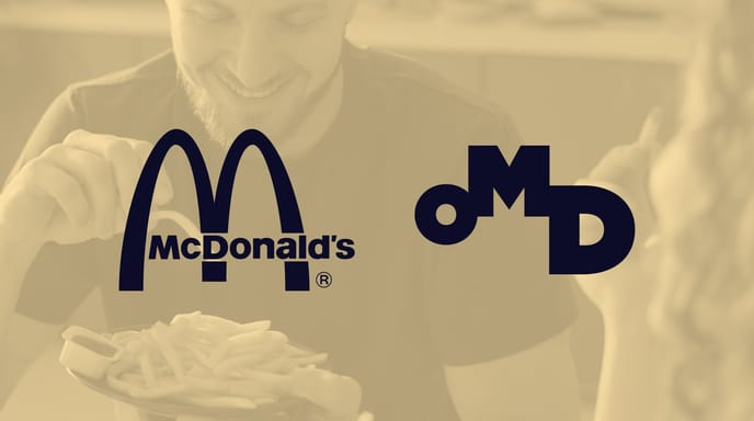 McDonald's x OMD logos