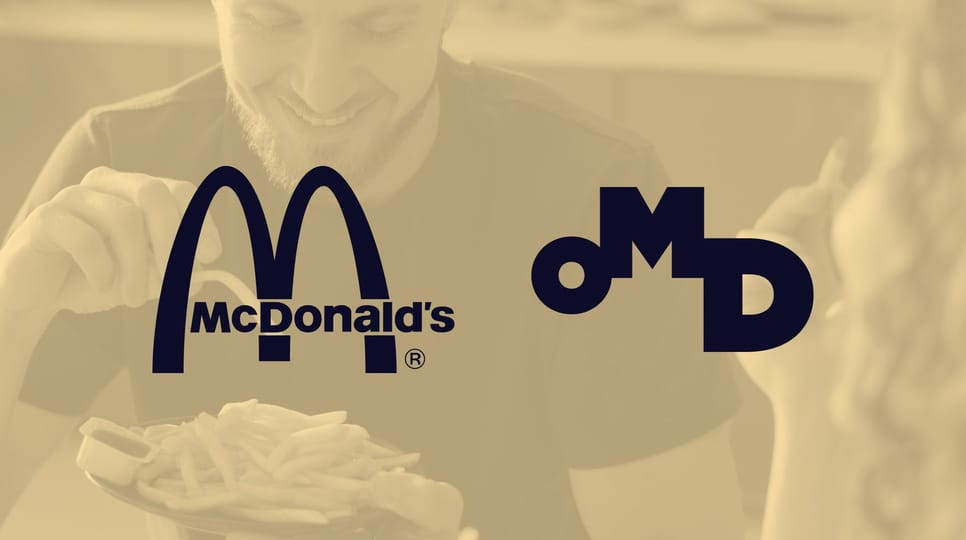 McDonalds x OMD logos