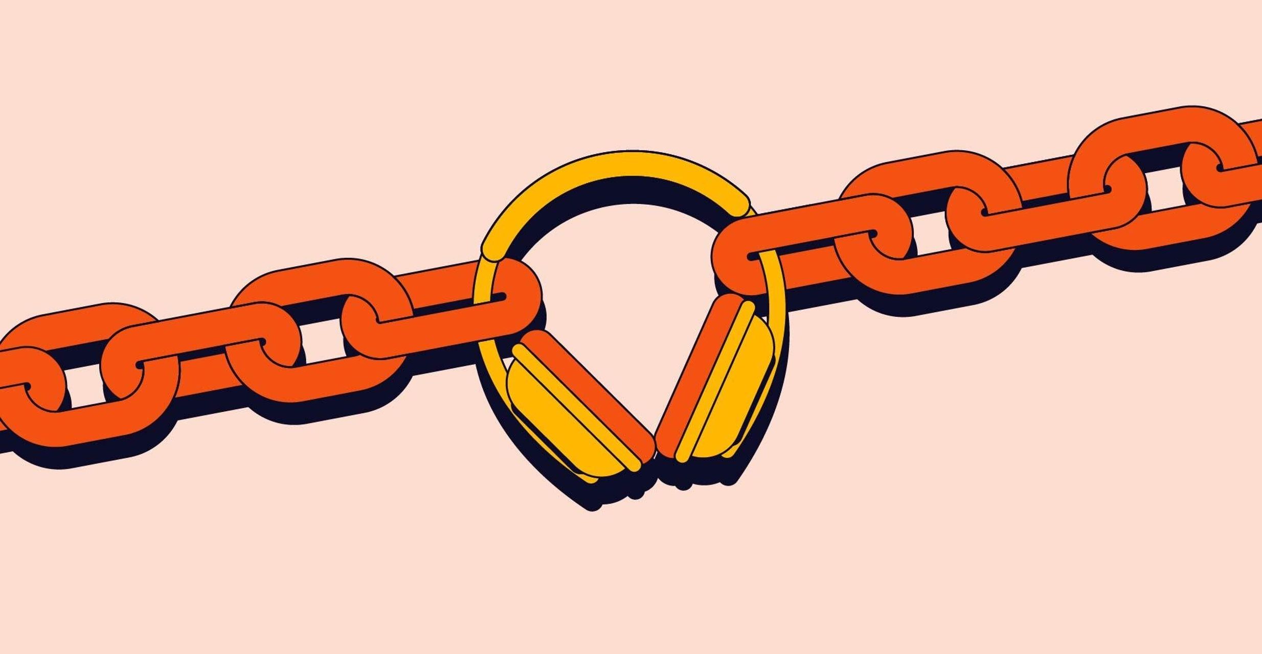 Headphones Chain No Logo v2