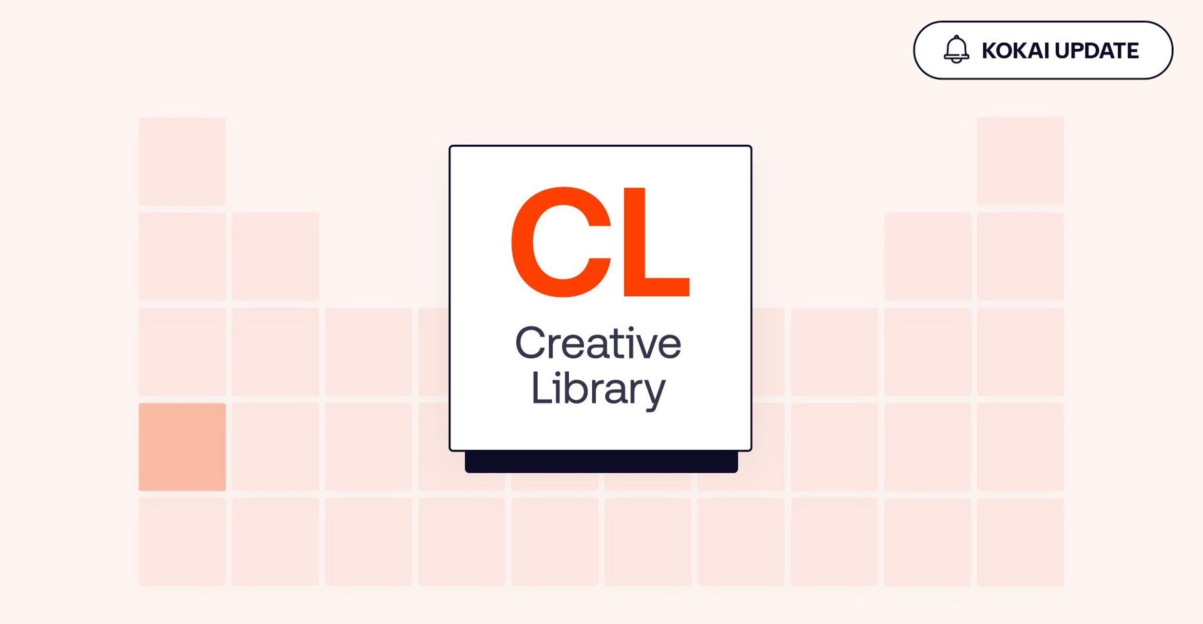 Red graphic with "Creative Library (CL)" tile from The Trade Desk platform.