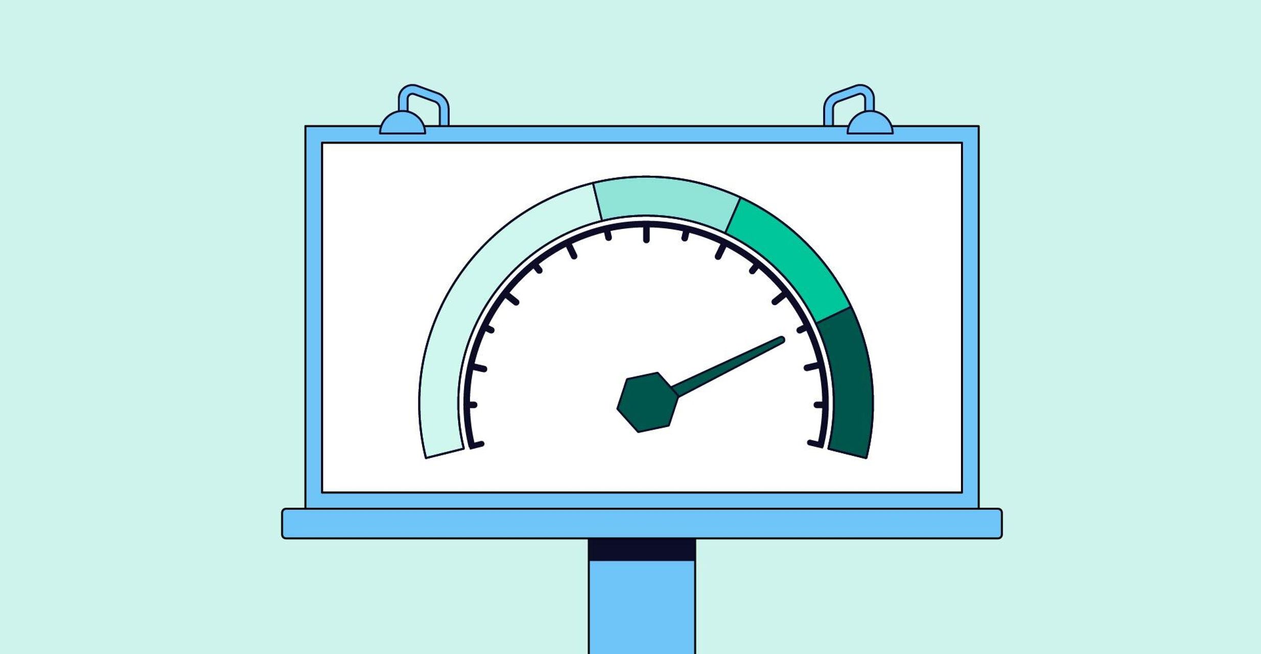 Speedometer in DOOH no logo