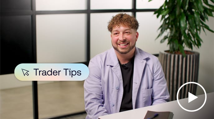 Video still of a Trader from The Trade Desk speaking about Trader Tips
