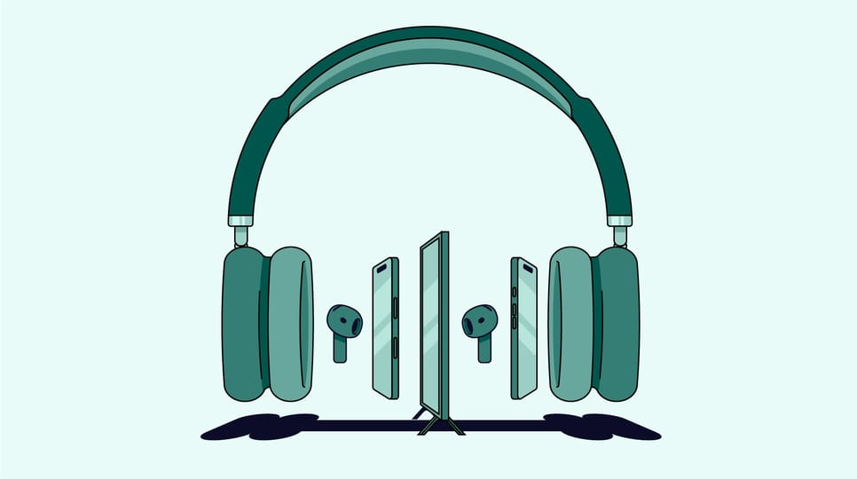 Green graphic representing The Trade Desk x Spotify Omnichannel Partnership