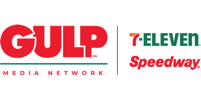 Gulp Media Network (7-Eleven/Speedway) logo