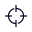 An icon of a crosshair symbol representing targeting or focus.
